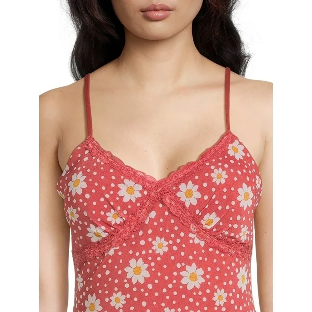 No Boundaries Y2K Pink Floral Babydoll Dress NWT - Picture 14 of 15